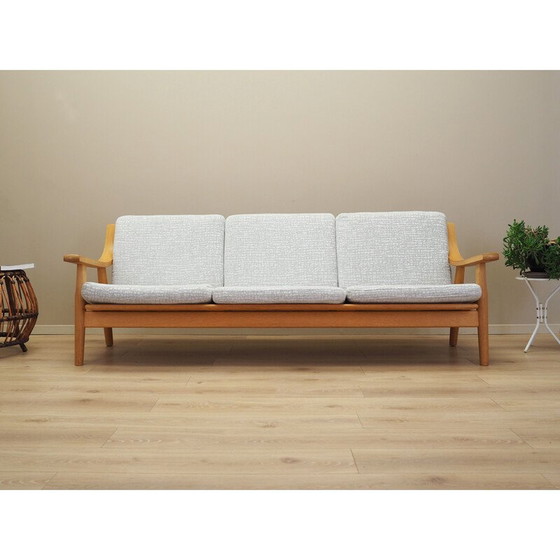 Image 1 of Divano vintage in rovere di Hans J. Wegner per Getama, anni '60