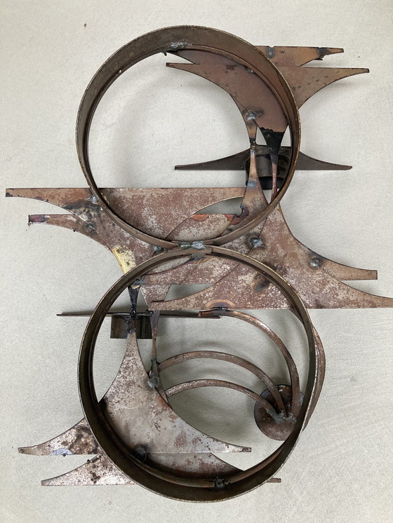 Image 1 of Chandelier mural brutaliste Henrik Horst