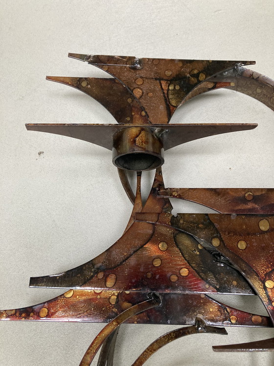 Image 1 of Chandelier mural brutaliste Henrik Horst