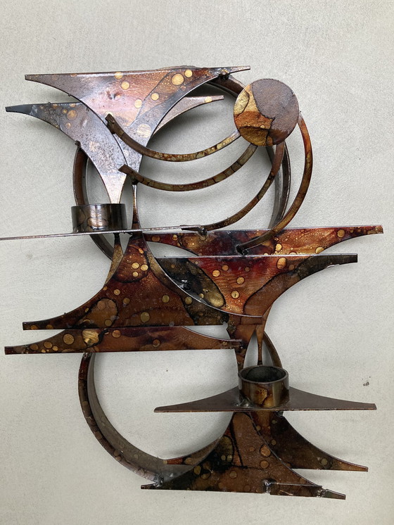 Image 1 of Chandelier mural brutaliste Henrik Horst