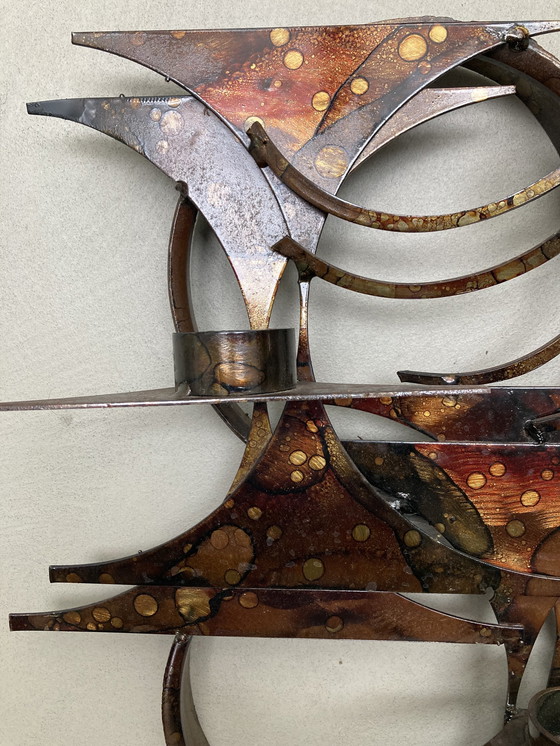 Image 1 of Chandelier mural brutaliste Henrik Horst