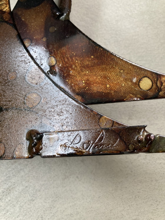 Image 1 of Chandelier mural brutaliste Henrik Horst