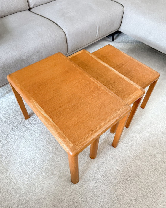 Image 1 of Nesting Tables From Vildbjerg Mobelfabrik By Kai Kristiansen