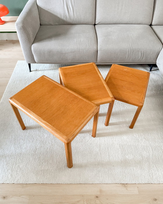 Image 1 of Nesting Tables From Vildbjerg Mobelfabrik By Kai Kristiansen