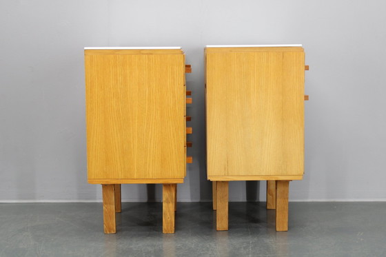 Image 1 of 1960S Frantisek Mezulanik Pair Of Chest Of Drawers, Czechoslovakia