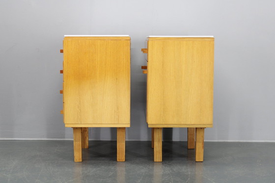 Image 1 of 1960S Frantisek Mezulanik Pair Of Chest Of Drawers, Czechoslovakia