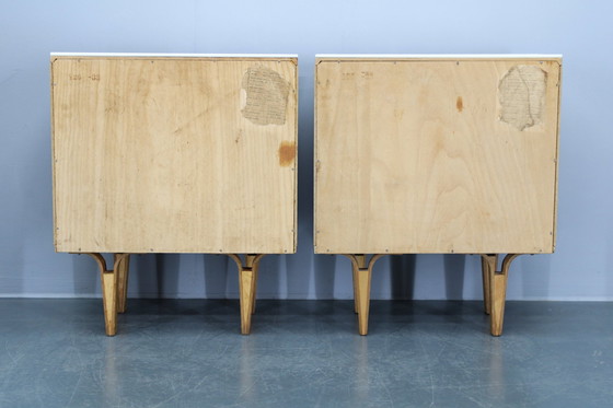 Image 1 of 1960S Frantisek Mezulanik Pair Of Chest Of Drawers, Czechoslovakia