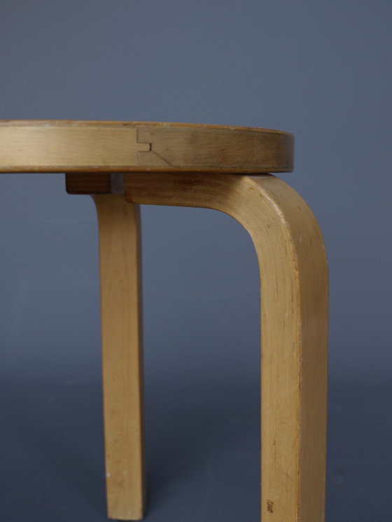 Image 1 of Model Nr 60 Stool by Alvar Aalto for Artek, 1960s