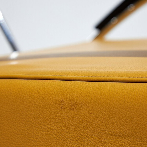 Image 1 of Sedia vintage "Notorious" in acciaio cromato e pelle di Massimo Losa Ghini per Moroso, 1980