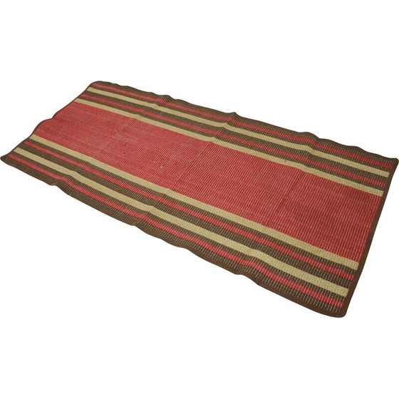 Image 1 of Vintage wool rug ,Czechoslovakia 1940s