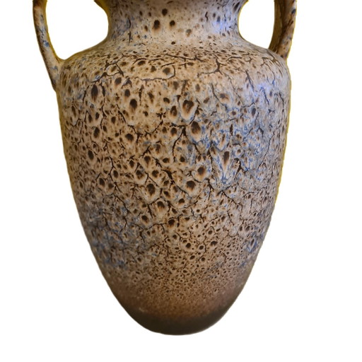 Allemagne de l'Ouest Vase Fat Lava par Scheurich 1980