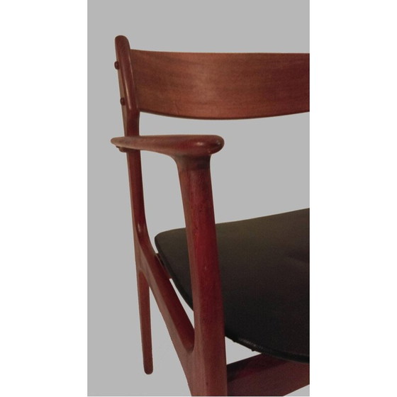 Image 1 of Vintage in teak armchair model 50 by Erik Buch, 1950