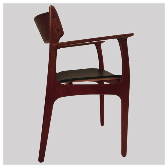 Image 1 of Vintage in teak armchair model 50 by Erik Buch, 1950
