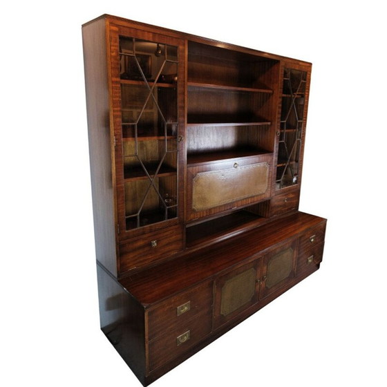 Image 1 of Vintage display cabinet in mahogany, 1930s