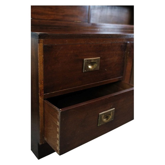 Image 1 of Vintage display cabinet in mahogany, 1930s