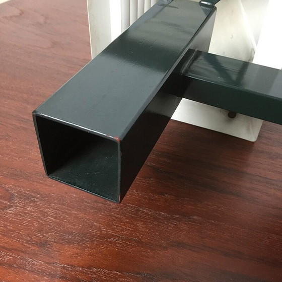 Image 1 of Scandinavian vintage wall lamp in green lacquered metal by Hans Agne Jakobsson for Markaryd, Sweden1950
