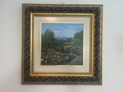 Giardino di L. Scolavino Dipinto