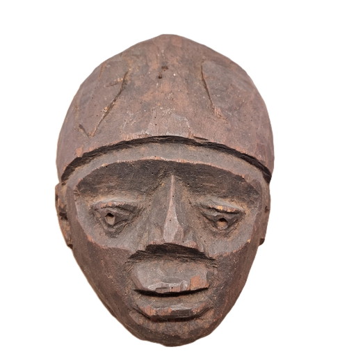 African Wooden Dance Mask, 2E Half 20th Century