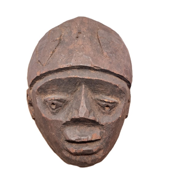 Image 1 of African Wooden Dance Mask, 2E Half 20th Century