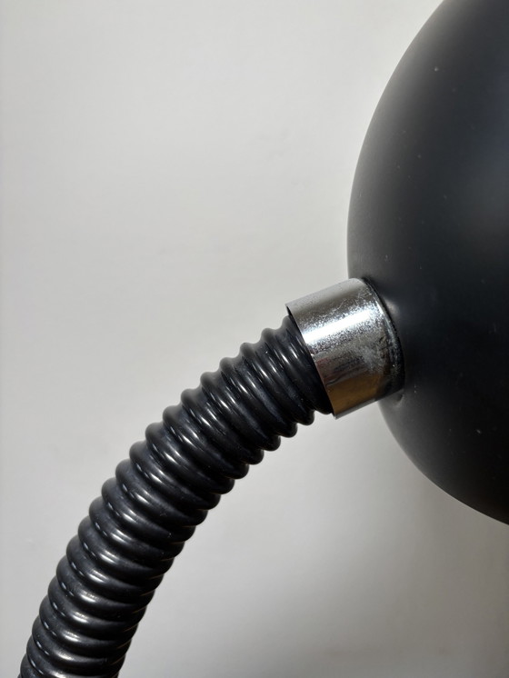 Image 1 of Lampada da tavolo vintage, Hillebrand, Germania, anni '70, metà secolo, design industriale, Bauhaus, cromo, metallo, lampada