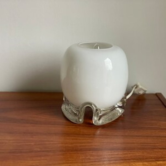 Image 1 of 70s Rare Limburg Glass Space Age Table Lamp