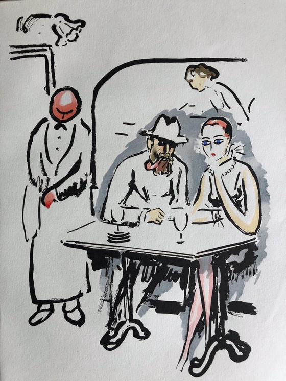 Image 1 of Kees van Dongen La Garconne 1925 pochoir