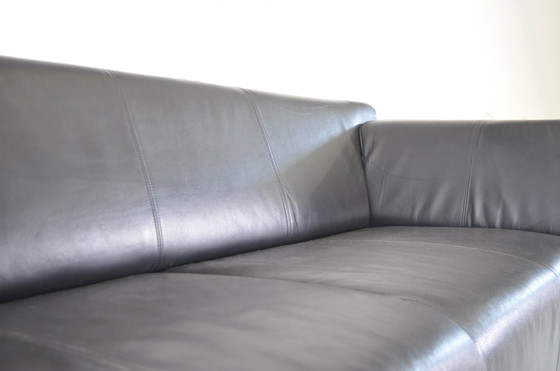 Image 1 of Rolf benz linea 2.5 seater black leather