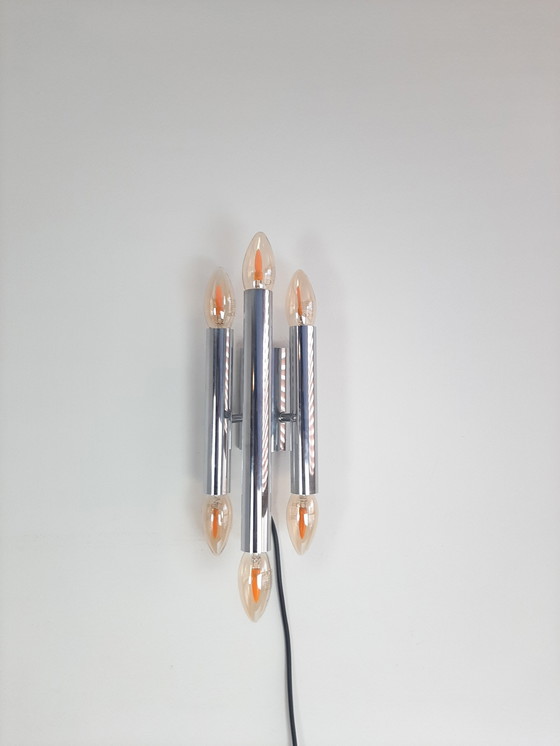 Image 1 of Wall Lamp In The Style Of Gaetano Sciolari