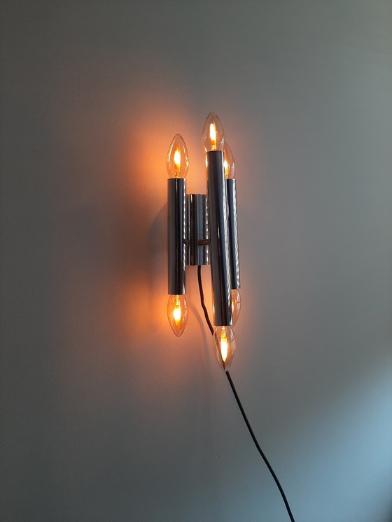 Image 1 of Wall Lamp In The Style Of Gaetano Sciolari