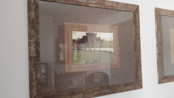 Image 1 of 2x Daniel Salganick drawing with frames