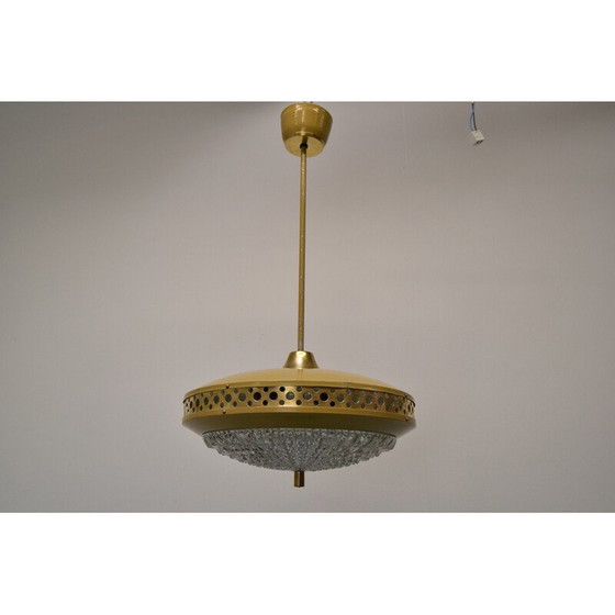 Image 1 of Lámpara colgante de metal de la era espacial de LUDIB Bratislava, 1970