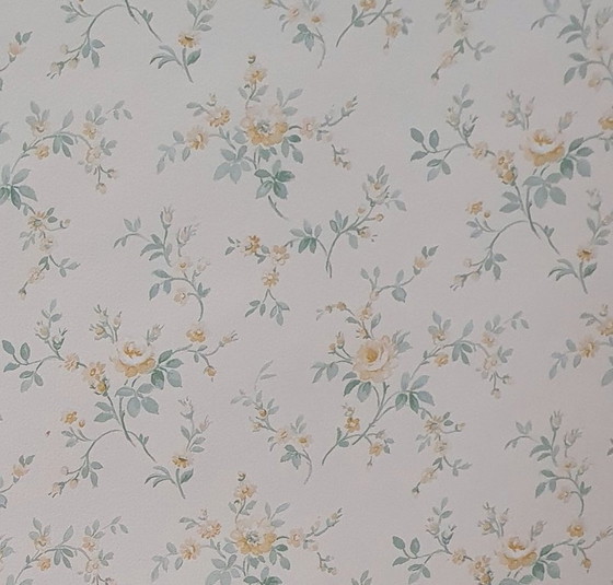 Image 1 of 12520 Vintage Old Rose Wallpaper