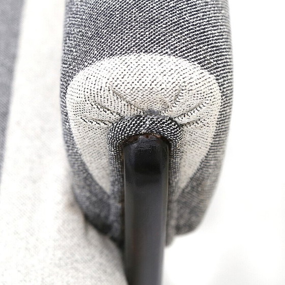 Image 1 of Vintage 3-seater sofa with wooden structure, 1950s