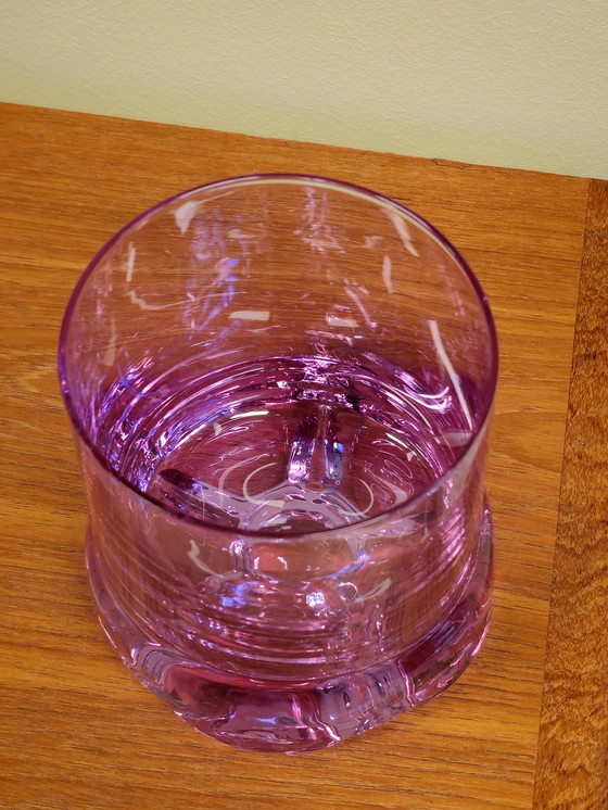 Image 1 of 4X Murano Alexanderite Neodymium Whisky Glasses Water Glasses