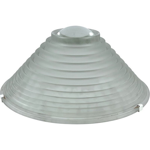 Vintage ceiling lamp by Angelo Mangiarotti for Artemide, Italy 1970s