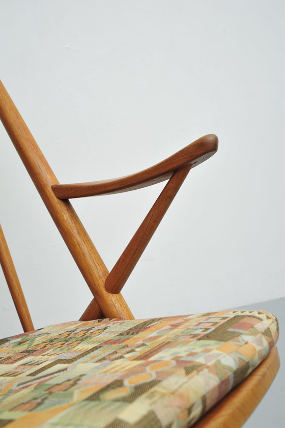 Image 1 of Rocking chair Frank Reenskaug For Bramin Teak 1960s