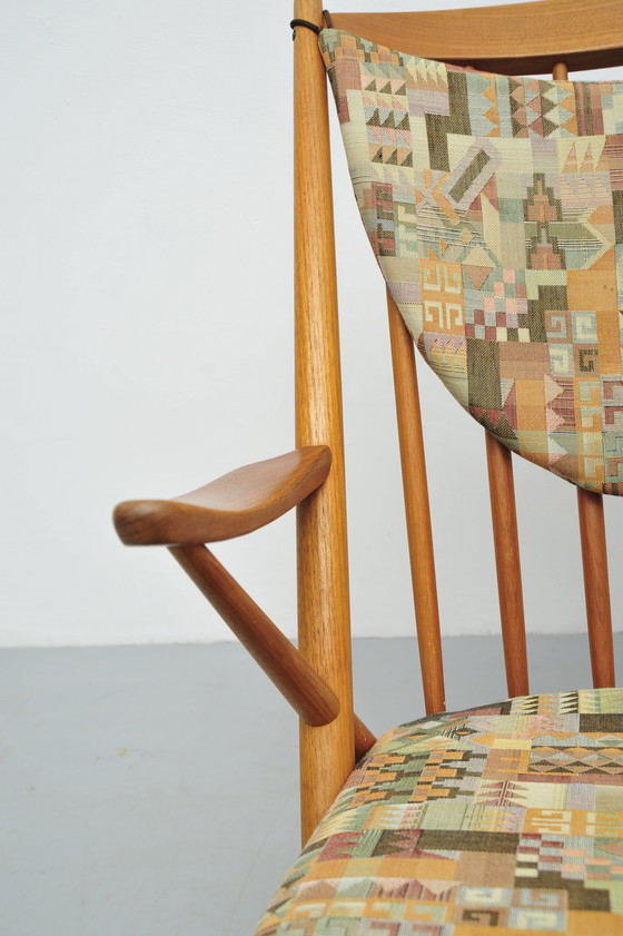 Image 1 of Rocking chair Frank Reenskaug For Bramin Teak 1960s