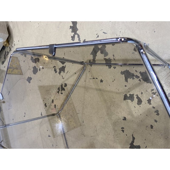 Image 1 of Set of 3 vintage coffee tables and sofa ends by Max Sauze 1977s