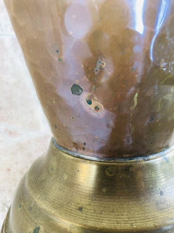 Image 1 of Mid-Century Hammered Copper Umbrella Stand, 1960’S