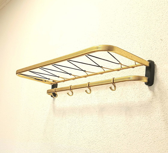 Image 1 of Fifties String Coat Rack