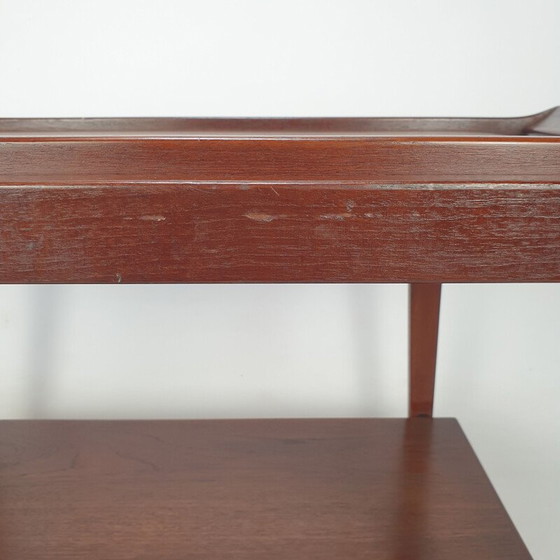 Image 1 of Mid-century Italian teak trolley, 1960s