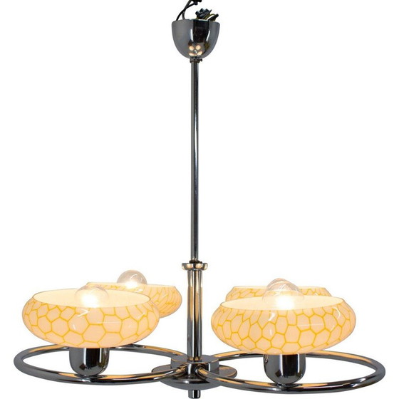Image 1 of Vintage chandelier by Drukov, 1940