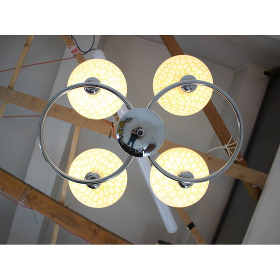 Image 1 of Vintage chandelier by Drukov, 1940