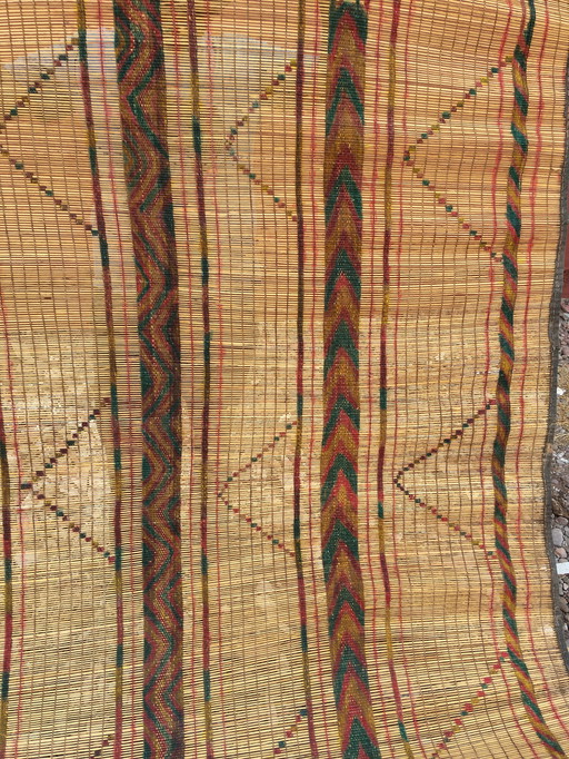 Mauritanian mat Touareg carpet 2.90 X 1.78 M