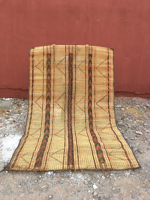 Mauritanian mat Touareg carpet 2.90 X 1.78 M