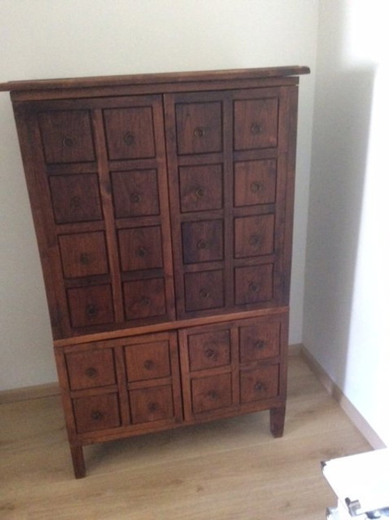 Image 1 of Solid Teak (TV) Cabinet