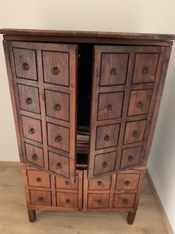 Image 1 of Solid Teak (TV) Cabinet