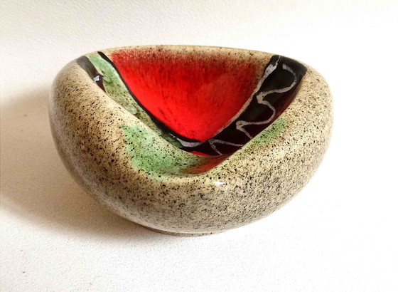 Image 1 of Signed Ashtray or Pocket Opener 60s Width 15.5 Cm