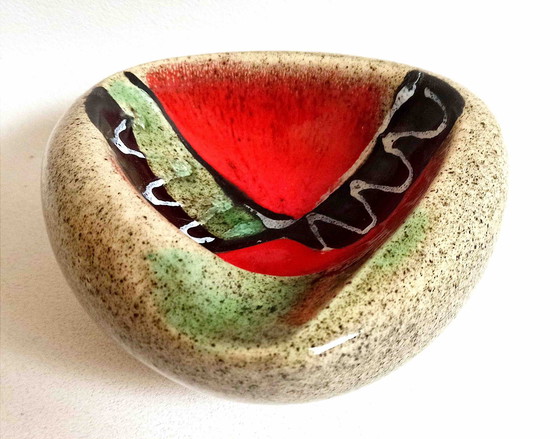 Image 1 of Signed Ashtray or Pocket Opener 60s Width 15.5 Cm