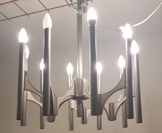 Image 1 of Chandelier From Sciolari, 1960S